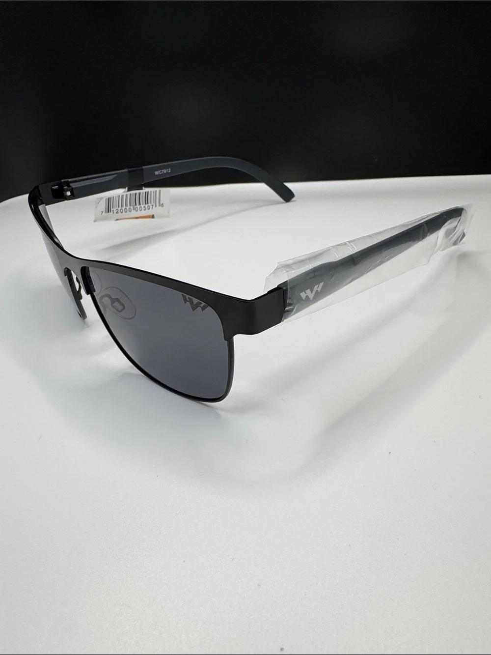 Men's Black  Sunglasses - Classic Square Frame (4-1) UV 400 CE